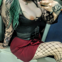 Big Booty Goth Babe