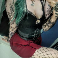 Big Booty Goth Babe