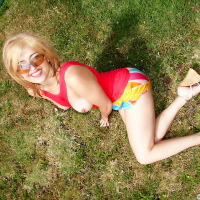 Blonde Retro Britney Vintage Nude From Teen to MILF