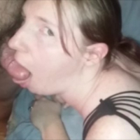 Fishnet Lace Blowjob