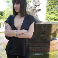 Pictures of Nadia getting ready for a sexy night on the town
