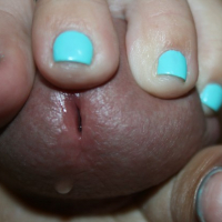 Wifes Teal Grey Footjob