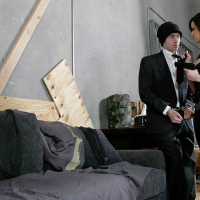 Busty playful Emma Heart is into a gangbang in a reality story