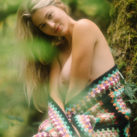 Megan Moore enjoys showing beautiful Body Outside