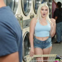 Petite blonde coed Gia OhMy delivers some solid fucking