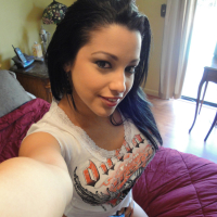 Foxy teenage latina Abella Anderson uncovering her seductive curves