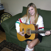 Blonde Guitar Babe Kendra Lynn
