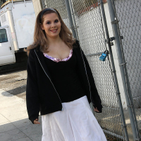 huge cocked black picking up pretty brunette teen Kinzy Jo