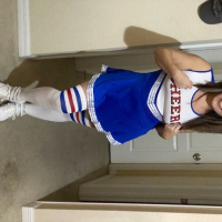 Big Booty Latina Cheerleader