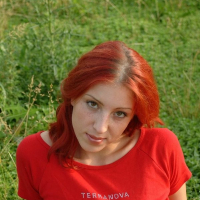 Ashley Robbins toying her needy pussy outdoors