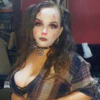 Goth Clown Chibi
