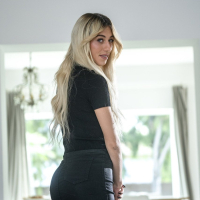 Slim young beauty Megane Lopez reveals awesome nude body on camera