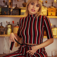 Fantastic Margo Dumas shows off her round Boobs
