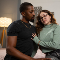 Leana Lovings craves for Isiah Maxwells huge black meatpole