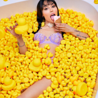 Tattooed Vanessa Sky sucking Christian Clays big cock for Tushy studio