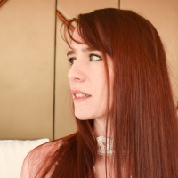 Redhead cutie Isabella Both makes a guy cum on her face