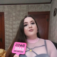 BBW SSBBW Stella Ambrose Stellarstella in Pink Mhetuyq Crop Top