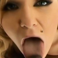 Blodne cougar Daryn Darby swallows then rides a big fresh black wiener