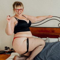 BBW azdr bardzratsum Red Panties Fat Arms Armpit