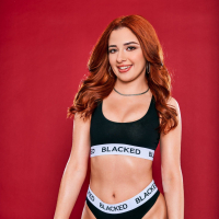 Blacked studio presents naughty redhead Vanessa Marie sucking a BBC