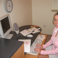 Naughty Kelsey XXX gets naked in the Office