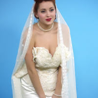 Kinky Bride Lucy Vixen expects sexy wedding night