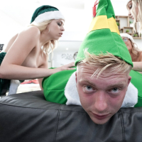 Tallie Lorian Madison Summers Payton Avery share same mans big dick