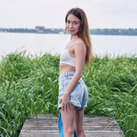 Picnic ends with amazing striptease by small tits GF Nicole Heavens