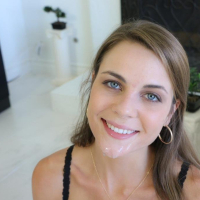 Cute Ally Tate pleasing her BF using her Mouth