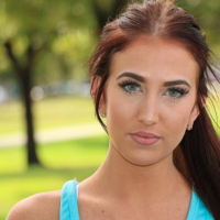 Fit bitch Aubrey Rose gets picked up at outdoor workout then banged