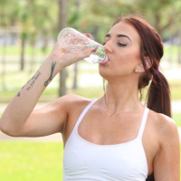 Fit bitch Aubrey Rose gets picked up at outdoor workout then banged