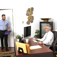Aubrey Rose screws her Coworker at the Office