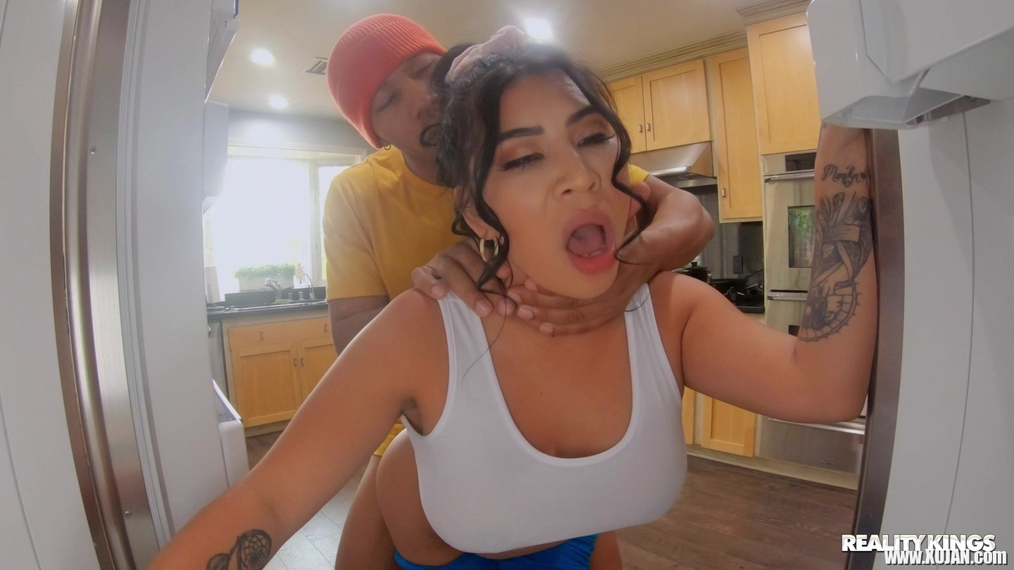 Busty Tokyo Lynn gets fucked by the fridge - Photo #3167931
