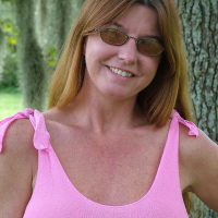 Mature Dee Delmar shows Tits and Cunt outdoors