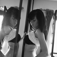 Smoking hot Eileen Sue strips down and reveals her boobies