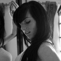 Super sexy chick Eileen Sue having black and white erotic photoshoot