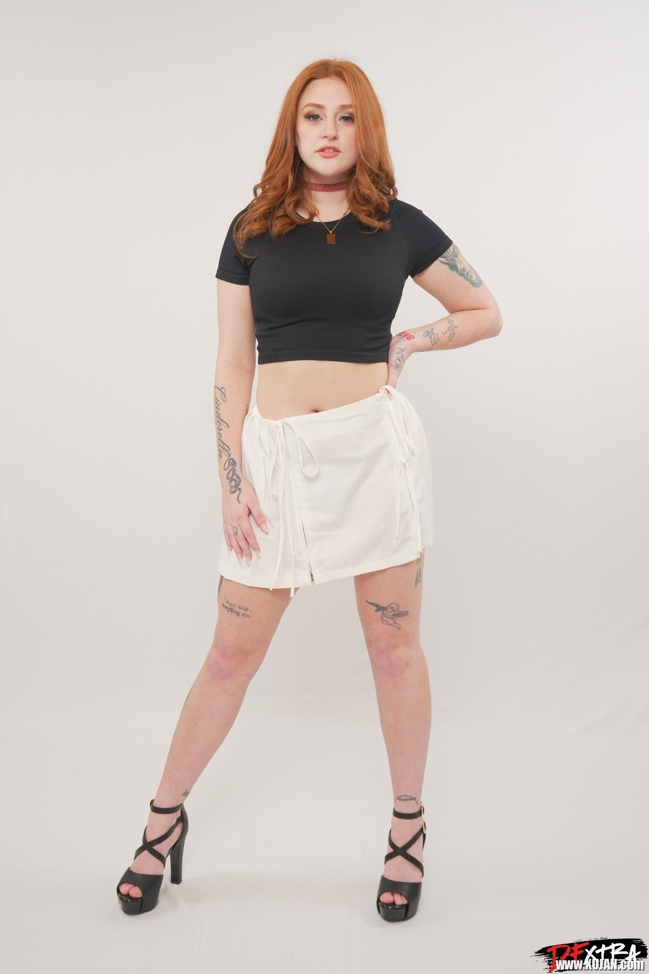 Redhead Katrina Marie enjoys during interracial MMF threesome - Photo #3180274