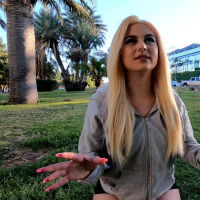 Hot whore Aria Banks craves for a meaty sausage