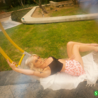 Busty beauty Kathryn Mae has fun sucking and getting banged on bed