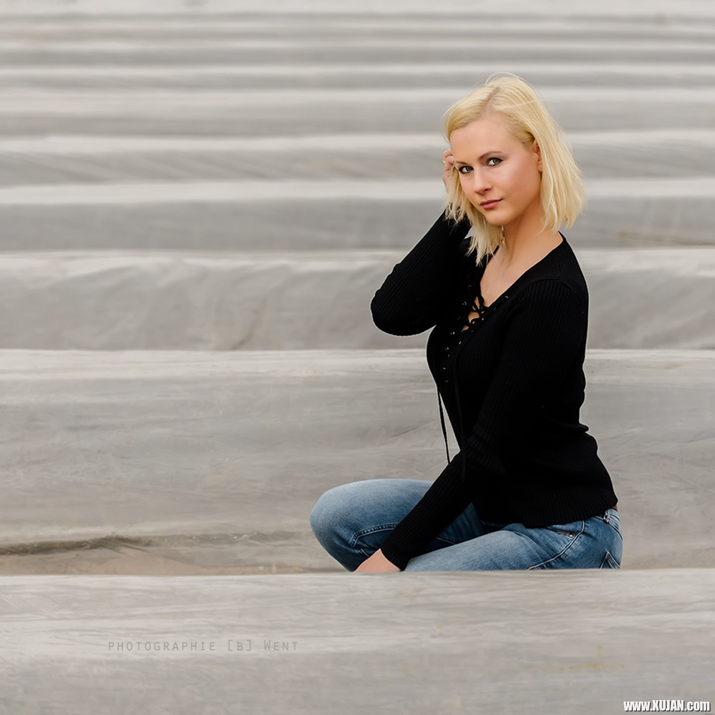 Blonde Maria Braun posing sexy in nonnude Shoot - Photo #3183827