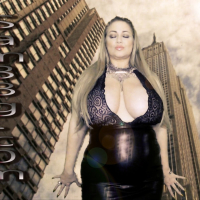 Busty Samantha 38G loves to show off her enormous natural rack