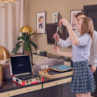 Nice fucking with beautiful roommate Alice Klay who loves giving head