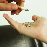 Lyen Parker gets used as an Ashtray and Cumbucket