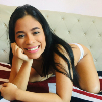 Latina Karin Torres shows whats inside her cunt