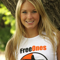 Hottie Private Jewel poses Outdoors in FreeOnes Gear