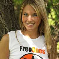 Hottie Private Jewel poses Outdoors in FreeOnes Gear