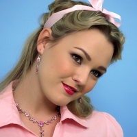 Busty Glamour Model Jodie Gasson takes Shirt off