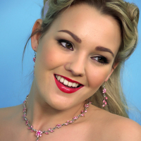 Busty Glamour Model Jodie Gasson takes Shirt off