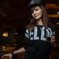 Smoking hot Jeny Smith teasing with her body in the bar