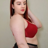 Jessica Sage in Skirt and Stockings shows big Tits
